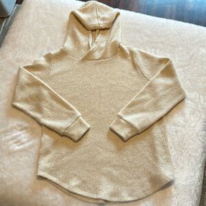 Ann Taylor Loft - Medium Beige Pullover Hoodie- SUPER SOFT